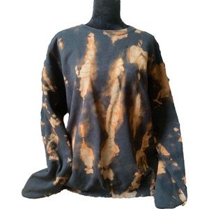 custom bleach sweatshirt